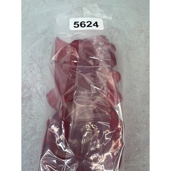 Vintage variety Santa Claus Cookie CuttersRed plastic lot of 7 - Picture 9 of 9